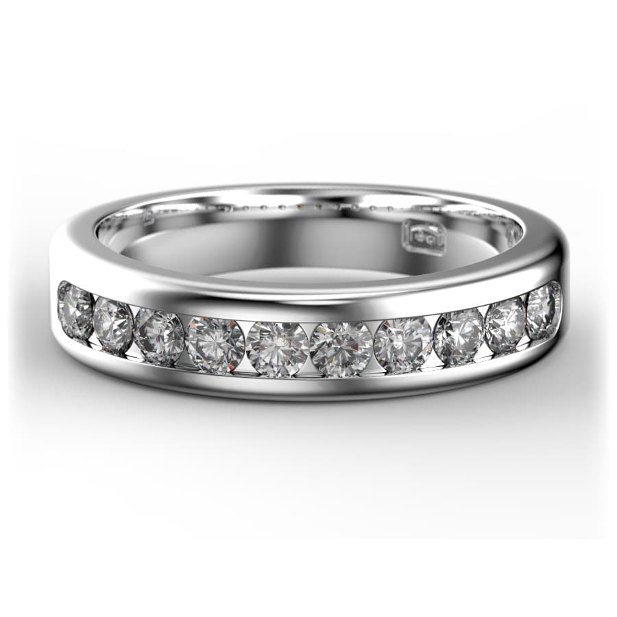 BWB1110 14kt White Gold Diamond top