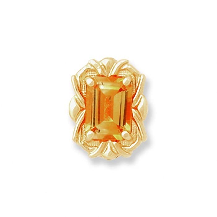 SL117 14kt Yellow Gold Citrine top