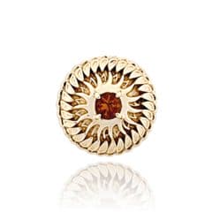 SL471 14kt Yellow Gold Citrine top